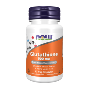 Now Foods Glutathione 500 mg - 30 Veg Capsules