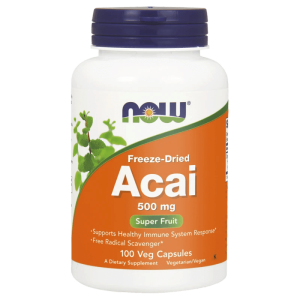 Now Foods Acai 500 mg - 100 Capsules