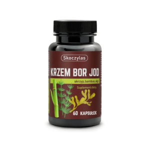 Skoczylas Silicon, Boron, Iodine (Horsetail, Bamboo, Algae) - 60 Capsules