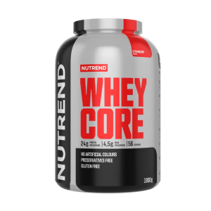Nutrend Whey Core, Strawberry - 1800 g