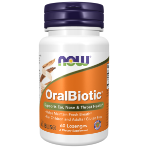Now Foods OralBiotic® - 60 Lozenges
