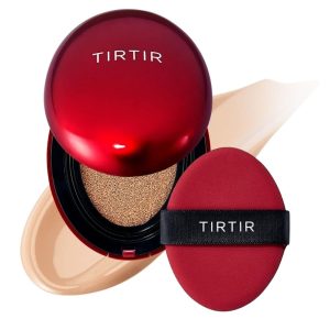 TIRTIR Mask Fit Red Cushion Compact Foundation Shade 22N, Shell Beige - 18 g