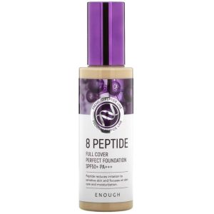 Enough 8 Peptide Full Cover Perfect Foundation SPF 50+ PA+++ Shade 21 - 100 ml