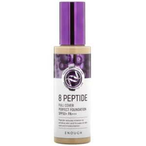 Enough 8 Peptide Full Cover Perfect Foundation SPF 50+ PA+++ Shade 23 - 100 ml