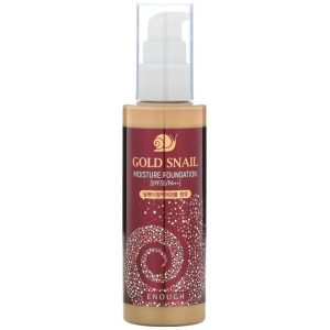 Enough Gold Snail Moisture Foundation Shade 21 - 100 ml