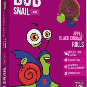 Bob Snail Apple&Blackcurrant Snack with No Added Sugar - 100 g