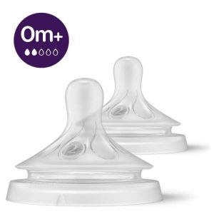 Philips Avent Responsive Natural Soother with Slow Flow - 2 Pieces