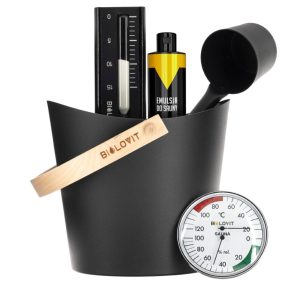 Bilovit Sauna Accessories Set - 5 Items