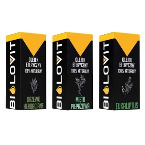 Bilovit Essential Oil Set for a Runny Nose - 3 Pieces