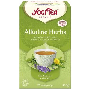 Yogi Tea Alkaline Herbs Dandelion, Nettle, Lavender - 17 Sachets