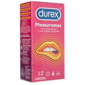 Durex Pleasuremax Condoms - 12 Pieces