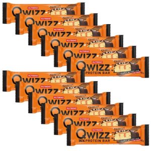 Nutrend Qwizz Protein Bar, Peanut Butter - 12 Pieces