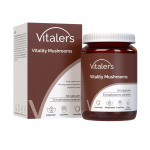 Vitaler's Vital Mushrooms - 60 Capsules