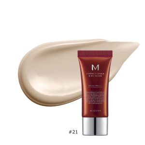 Missha M Perfect Cover B.B Cream SPF 42 PA+++ NO.21 Light Beige - 20 ml