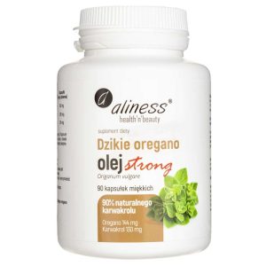 Aliness Wild Oregano Oil STRONG 100% Natural - 90 Capsules