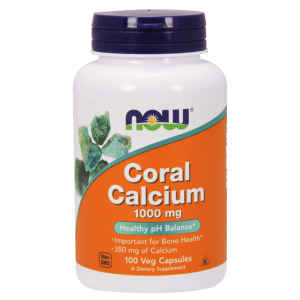 Now Foods Coral Calcium 1000 mg - 100 Veg Capsules