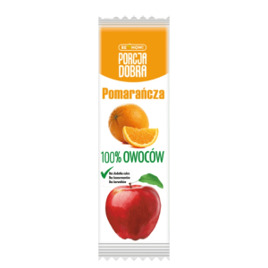 Porcja Dobra Snack, Apple Orange - 16 g