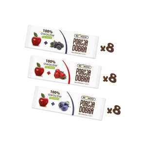 Porcja Dobra Fruit Snack Mix Set - 24 pieces