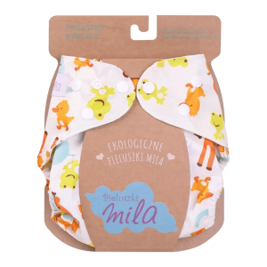 Simed Cloth Nappy Cover - Zoo