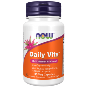 Now Foods Daily Vits, Multi Vitamin & Mineral - 30 Capsules